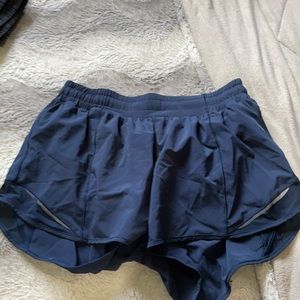 Lululemon eight tall running shorts